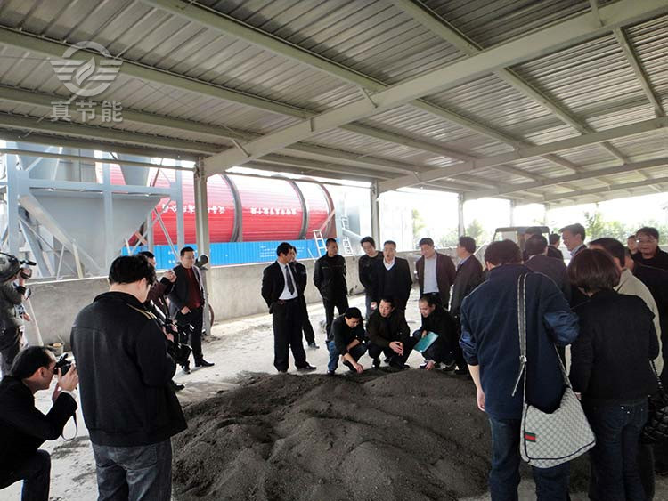 真節(jié)能客戶上門實(shí)地考察，試驗(yàn)物料